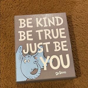 Dr Seuss quote wooden sign